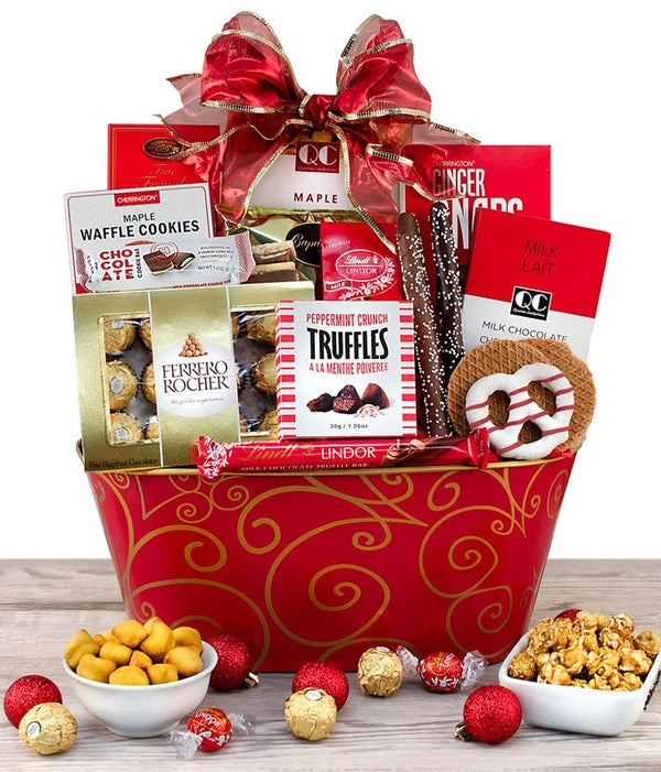 Glad Tidings Gourmet Gift Basket The Gift Basket Store