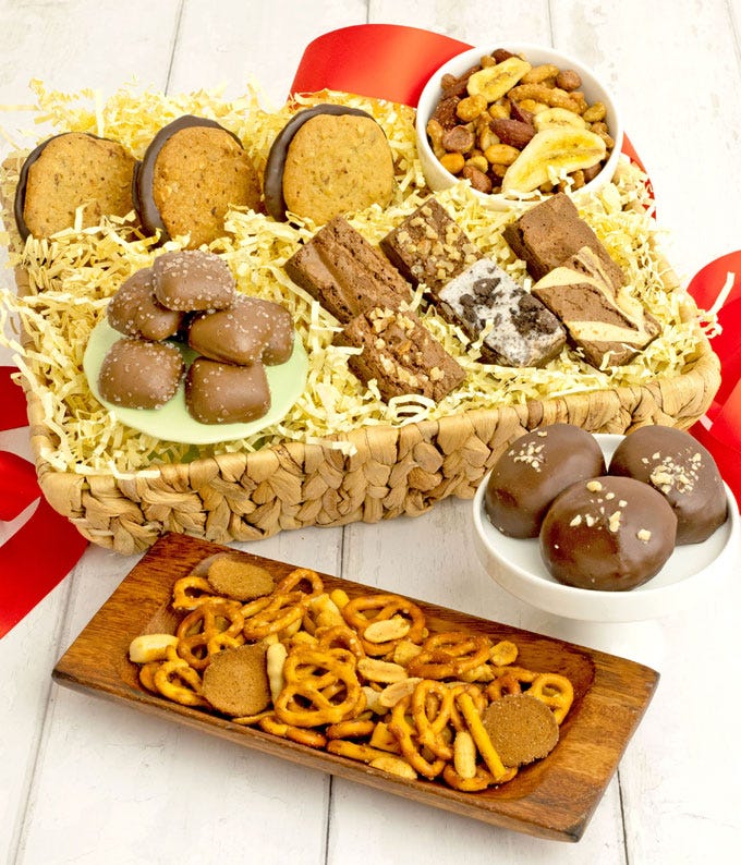 Sweet and Salty Delights Basket
