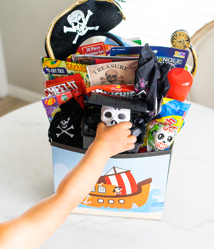 Pirate&#39;s Treasure Gift Basket