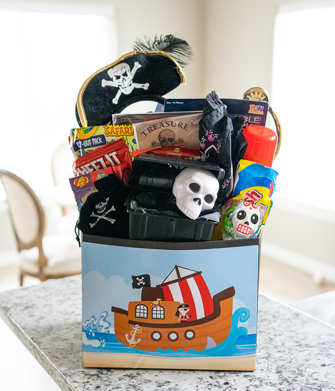 Pirate&#39;s Treasure Gift Basket