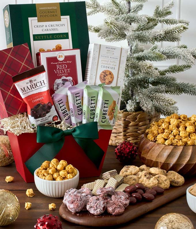 Merry Christmas Snack Sampler