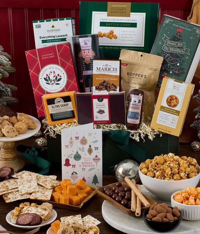 Deluxe Christmas Delights Basket