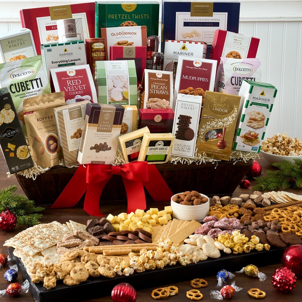 Grand Gourmet Christmas Gift Basket