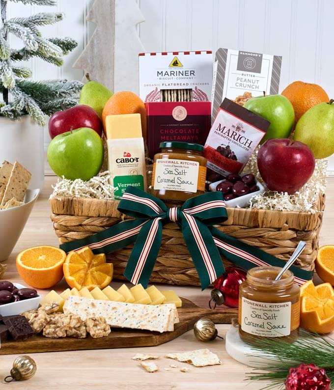 Fresh Fruit Gourmet Christmas Gift