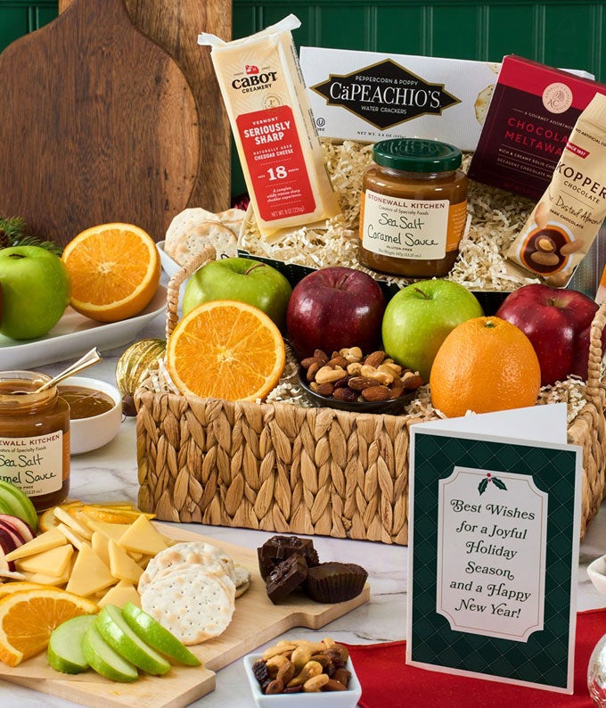 Fresh Fruit Gourmet Christmas Gift