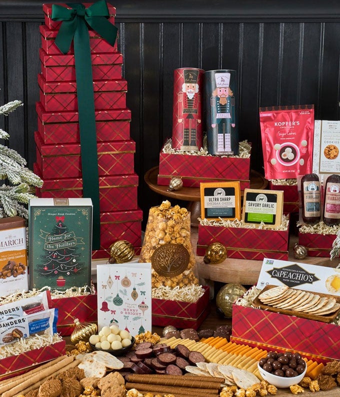 Christmas Spirit Gift Tower