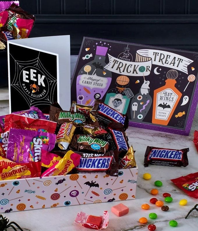 Witch Way to the Candy Halloween Gift Box