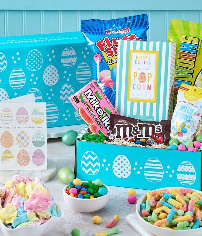 Blue Easter Care Package