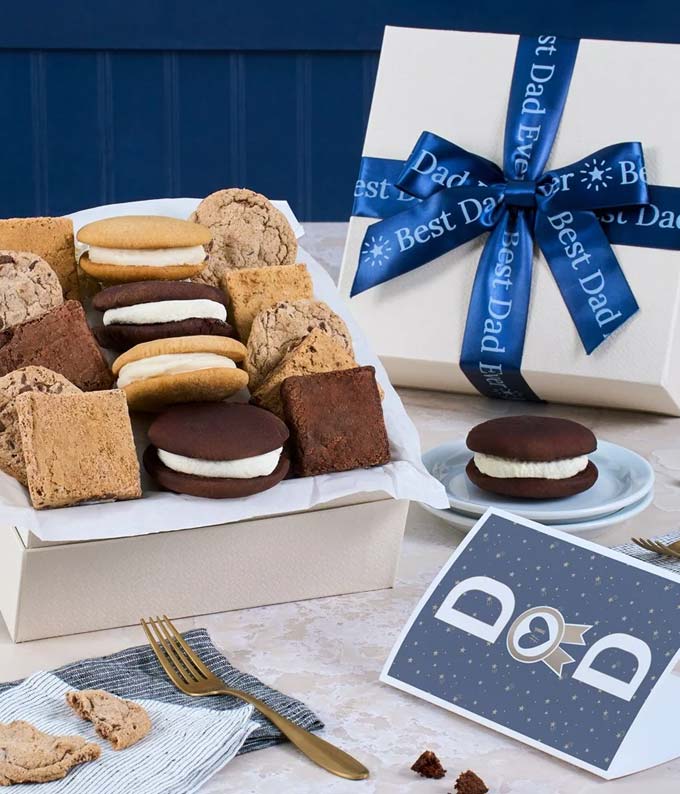 Best Dad Ever Cookie and Brownie Box