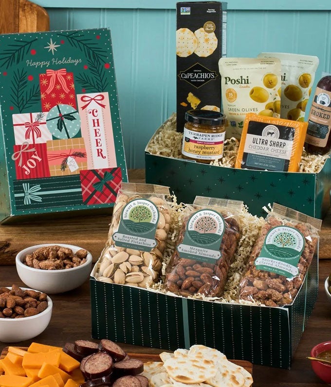 Yuletide Savory Selections Gift Box