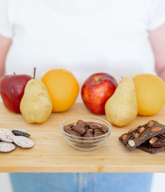 Fruit &amp; Belgian Chocolate Treats Gift