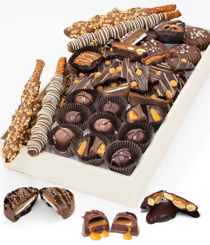 Chocolate Covered Caramel Treats