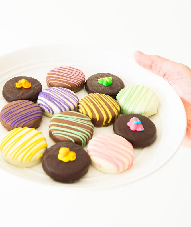 Easter Butterfly Chocolate Dipped OREO Cookies
