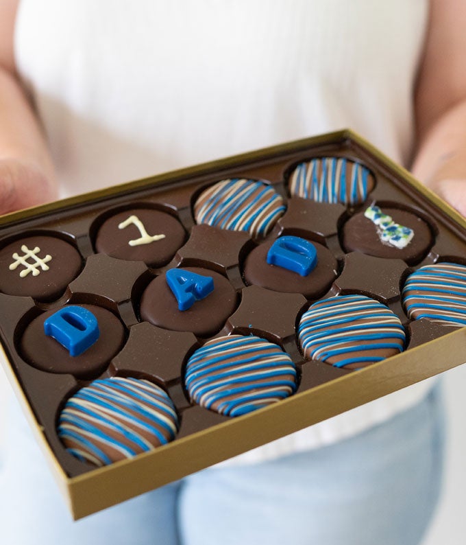 #1 Dad Chocolate Covered OREO Cookies