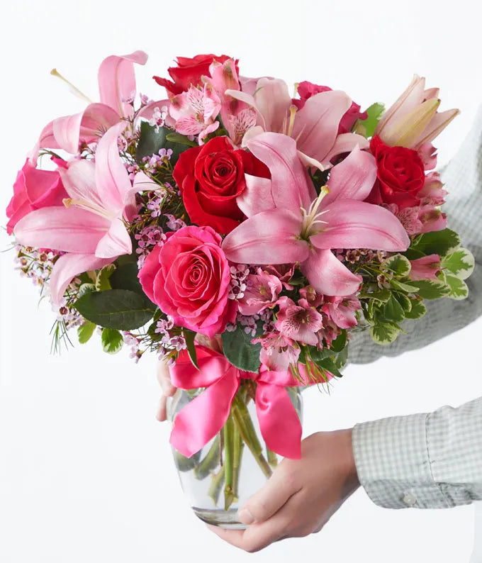 Rose and Lily Bouquet