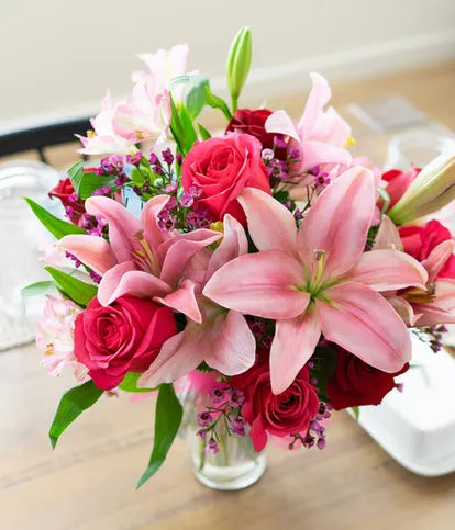Rose and Lily Floral Bouquet