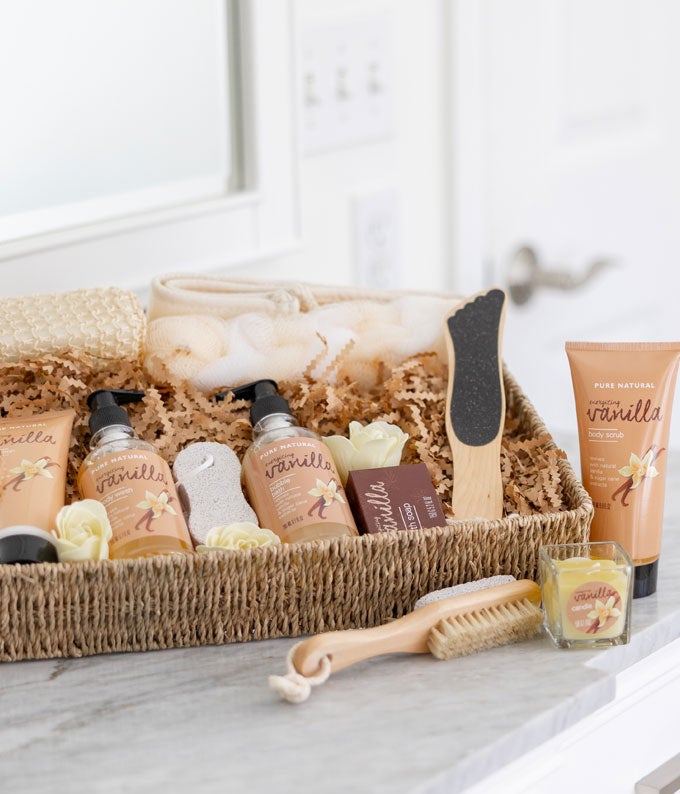 Vanilla Spa Basket