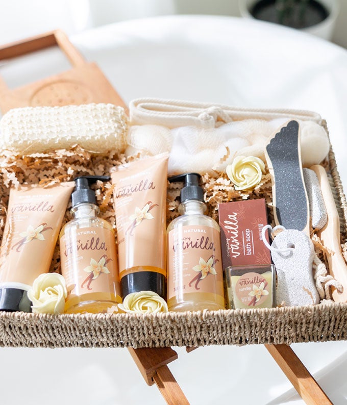 Vanilla Spa Basket