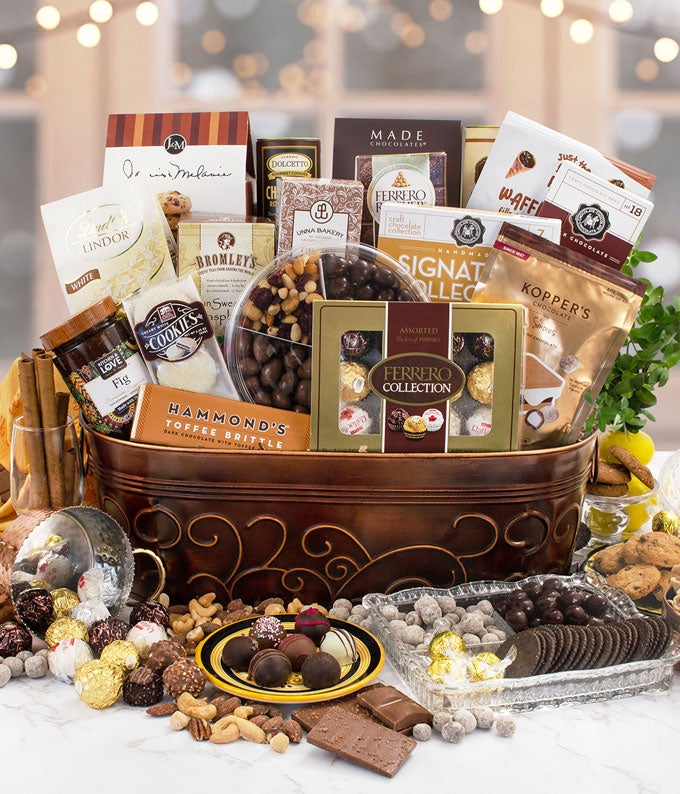 Luxury Chocolate Gift Basket
