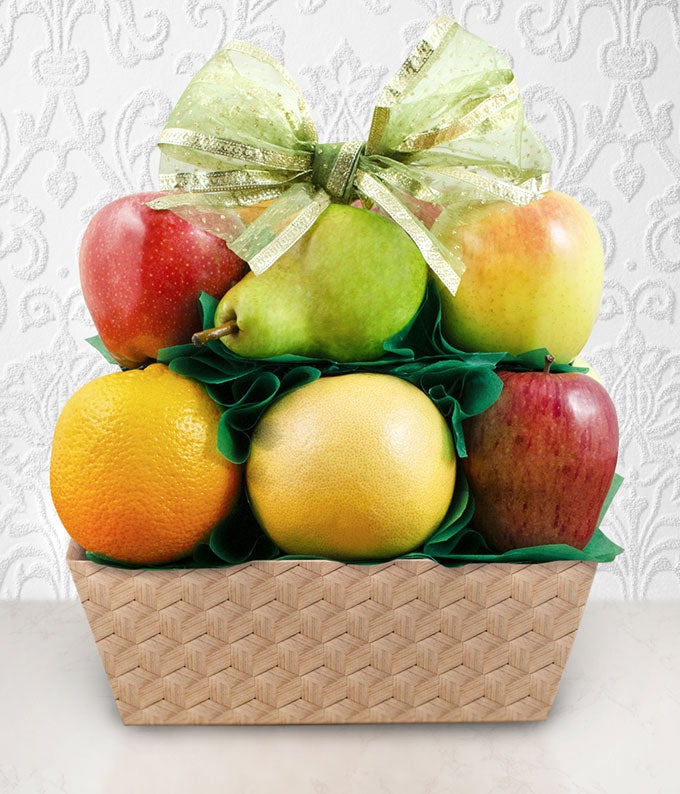 Simply Natural Fruit Gift Basket - Kosher