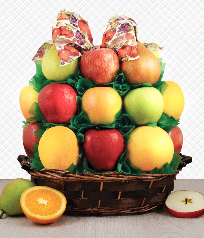 Nature&#39;s Galore Gourmet Fruit Gift Basket