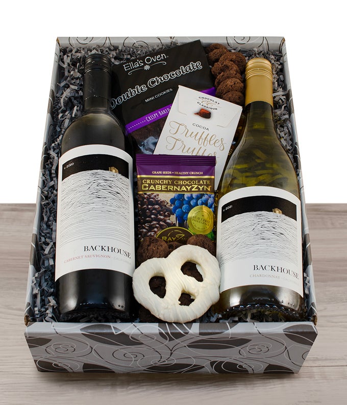 California Red &amp; White Wine Gift Box