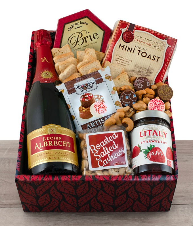 Premium Gourmet Meat & Cheese Basket - Send to Salem, MO Today!