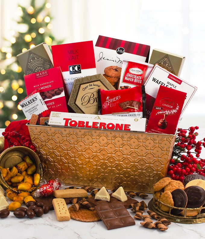 Majestic Holiday Gourmet Gift Basket