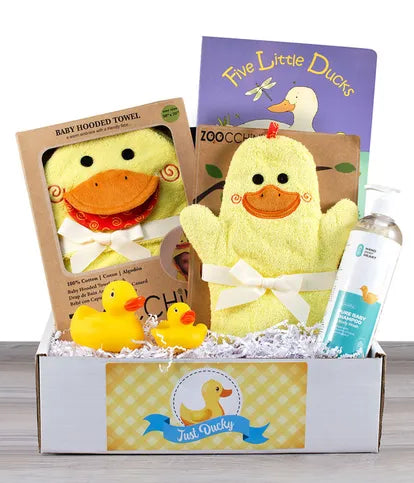 Just Ducky! Baby&#39;s First Bath Gift Box