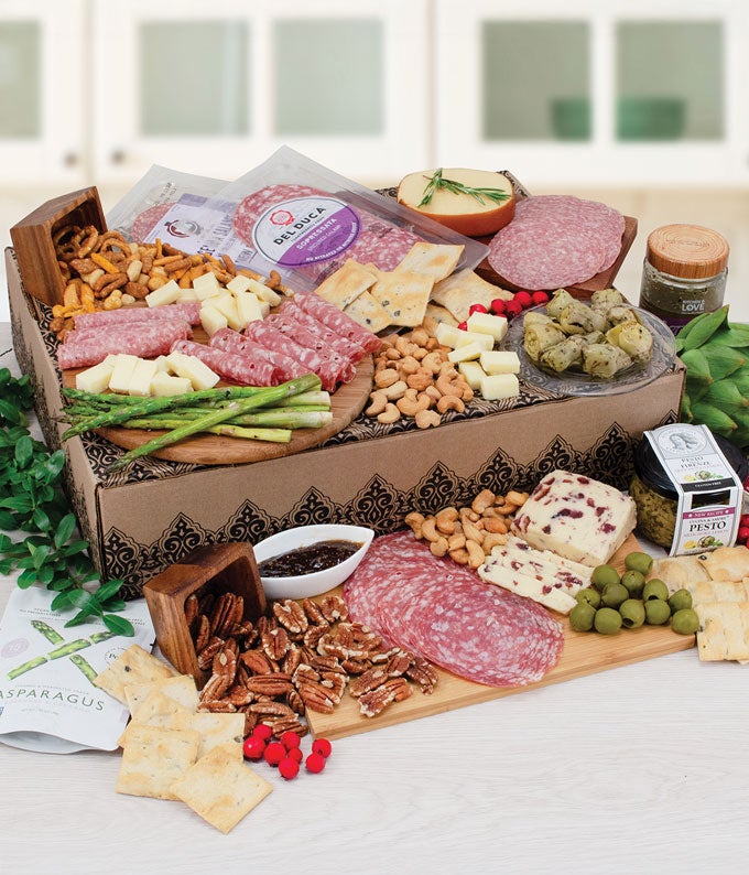 Mediterranean Charcuterie Gift Box