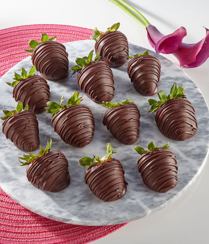 Dark Chocolate Covered Strawberries