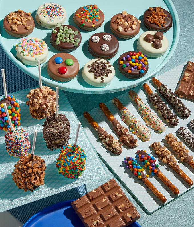 Deluxe Belgian Chocolate Covered Gift Tower