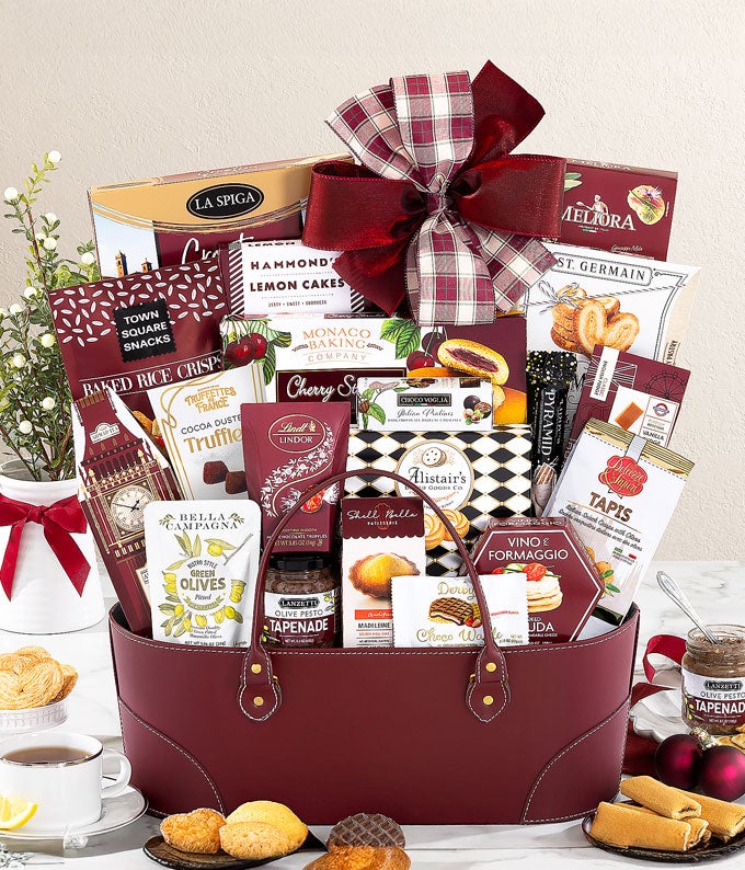 Paris Themed Birthday Gift Basket