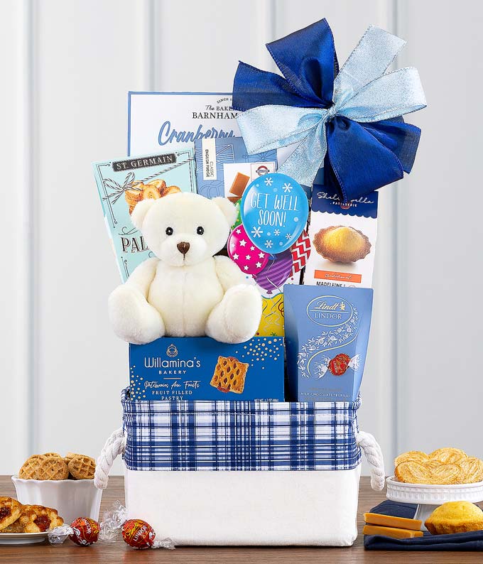 Get Well Beary Soon Gift Basket