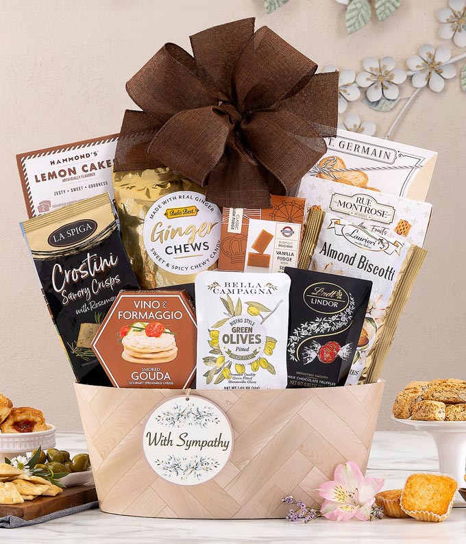 Golden Hour Sympathy Gift Basket