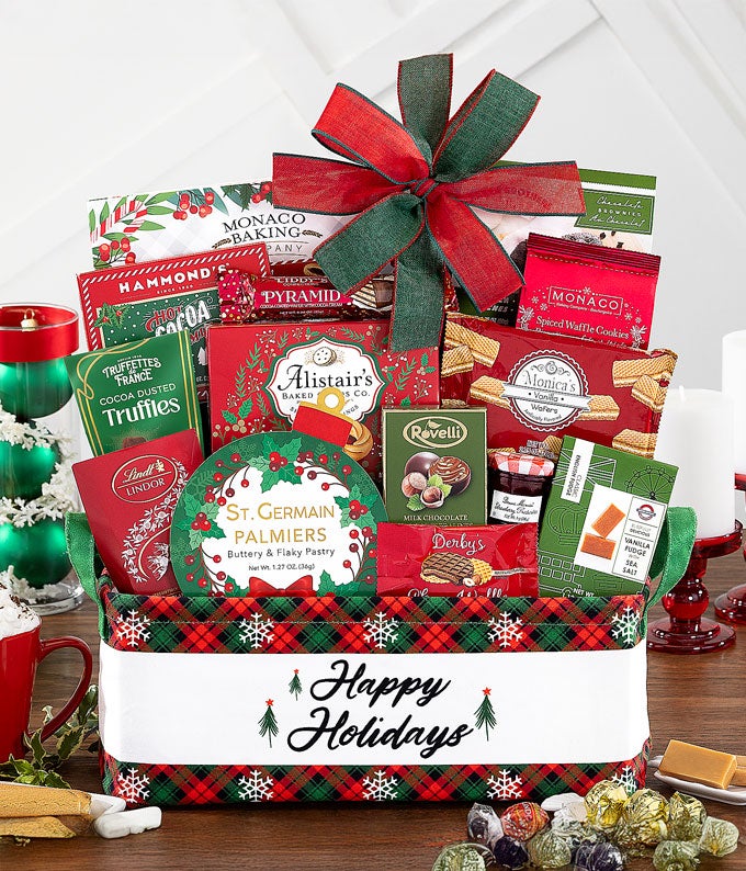 Wine Country Sweet & Savory Gift Basket - Assorted Gourmet Food Basket For All Occasions