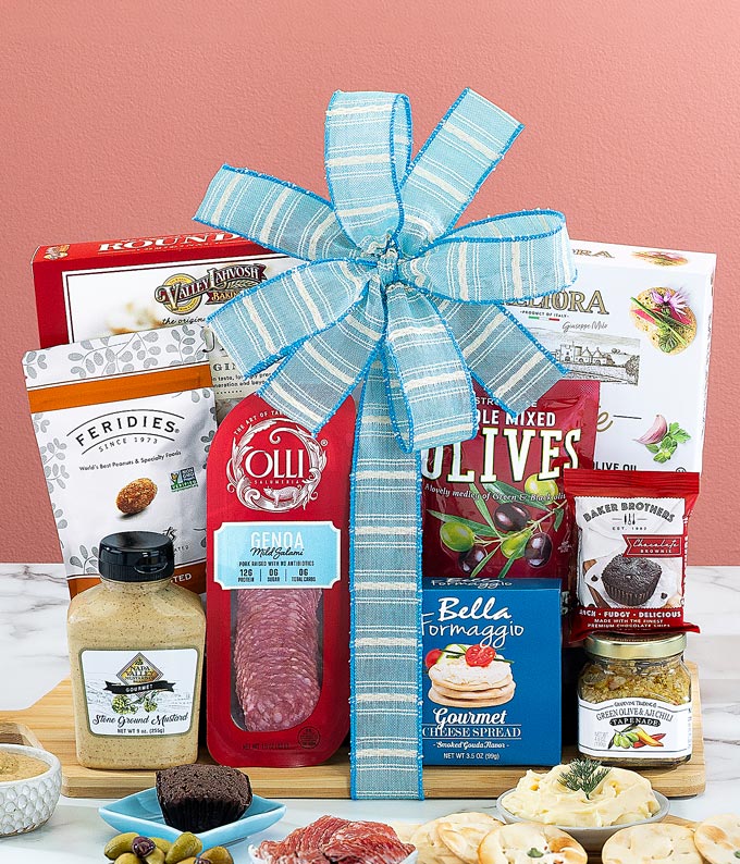 Timeless Cutting Board Charcuterie Basket