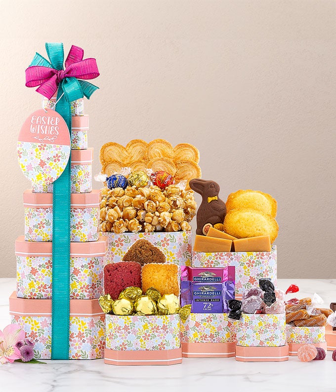 Easter Blessings Gift Tower