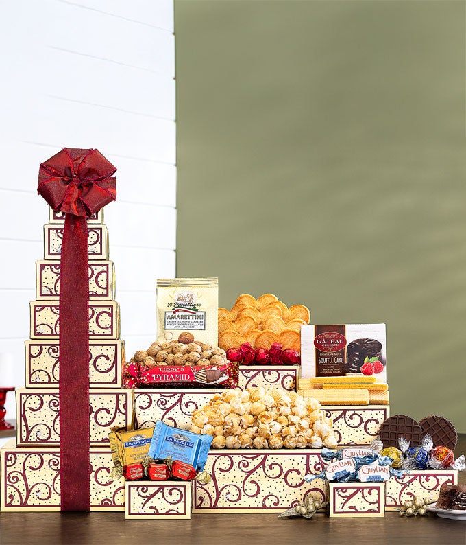 Sugar Plum Gift Tower