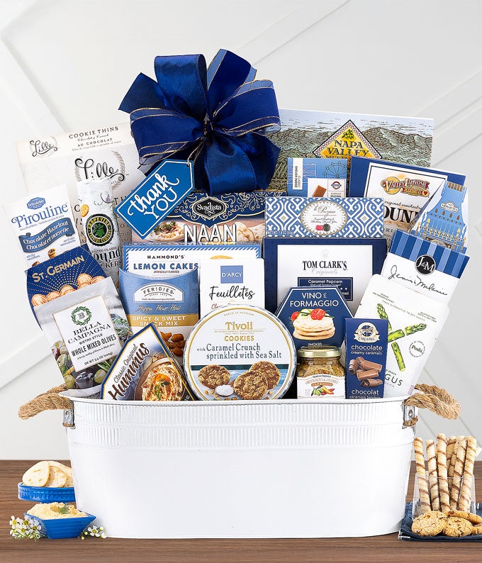 Deluxe Thank You for Everything Gift Basket
