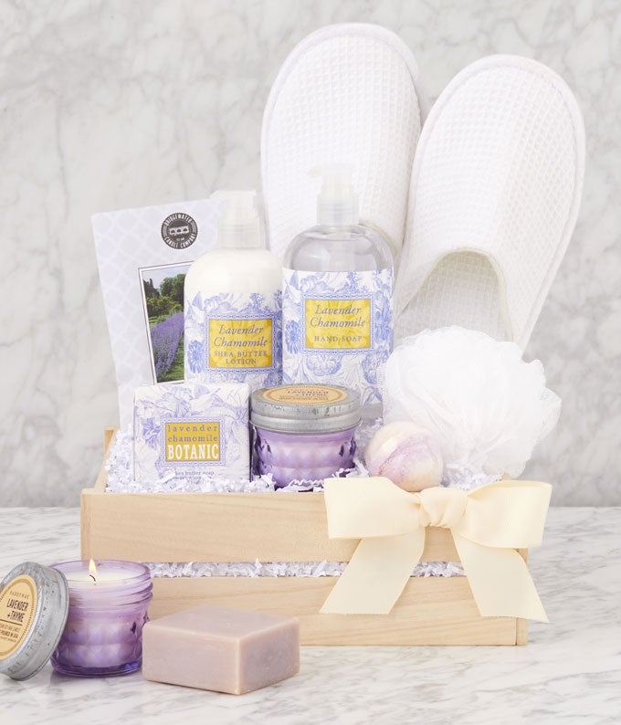 Lavender & Tranquility Spa Basket