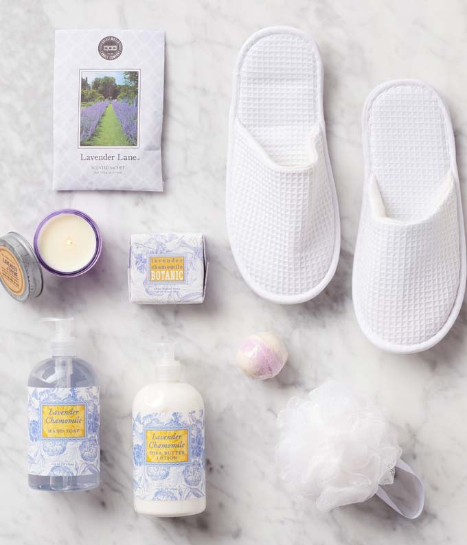 Lavender & Tranquility Spa Basket