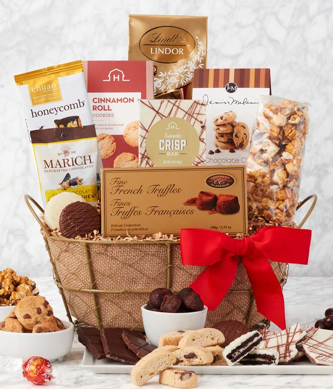 Sweet & Salty Chocolate Basket