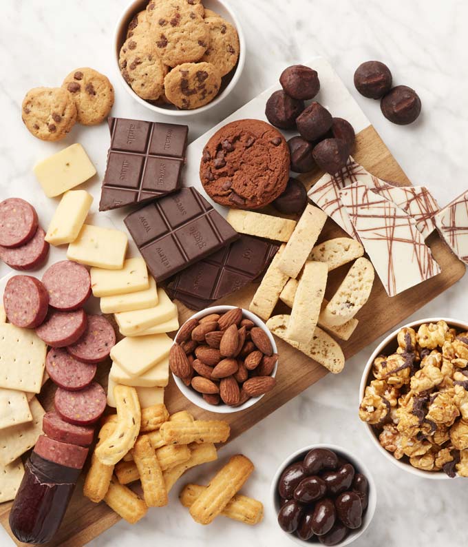 Meat & Cheese Sympathy Gourmet Basket