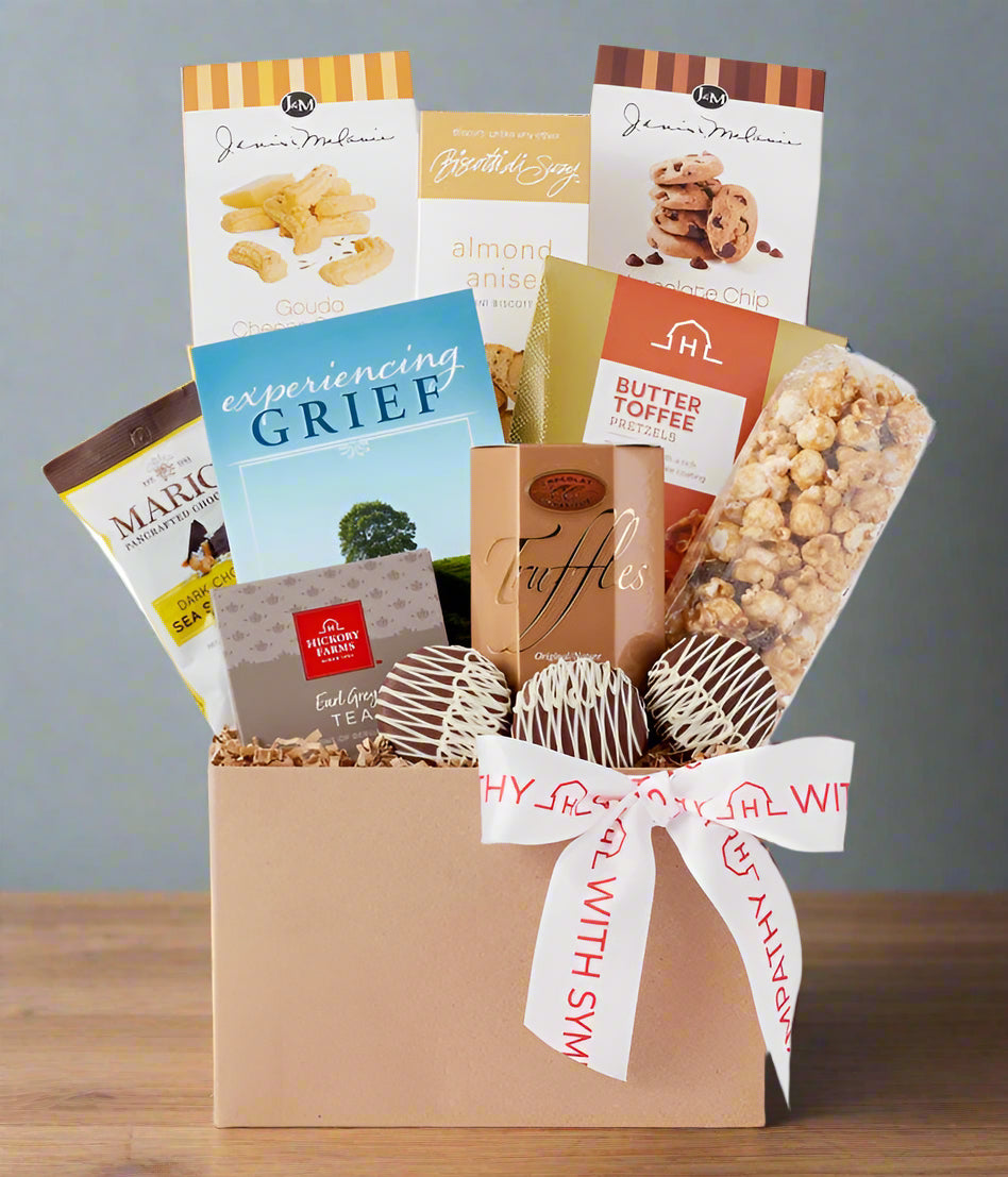 Blessed Angel Sympathy Basket - The Gift Basket Store