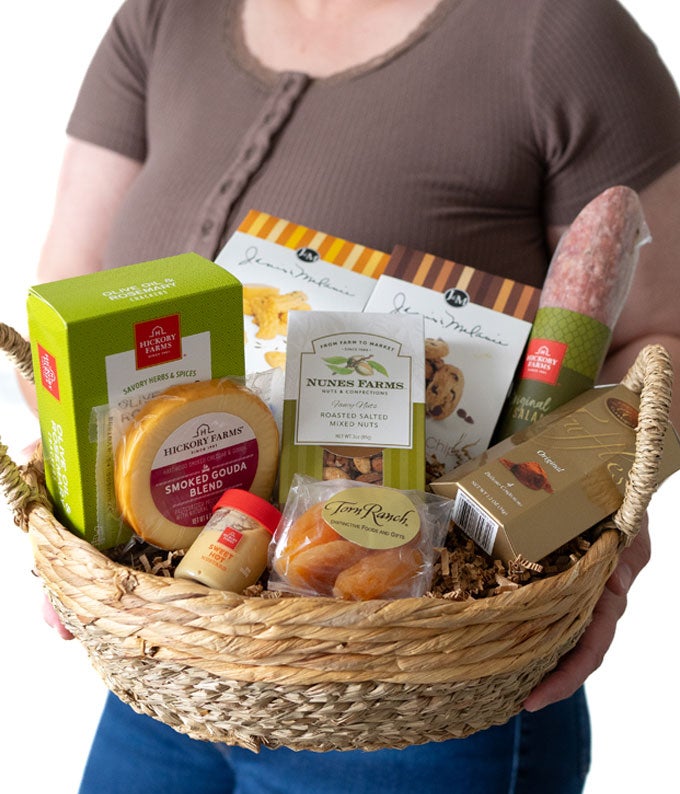 Valentine Savory Snackin' Gift Basket