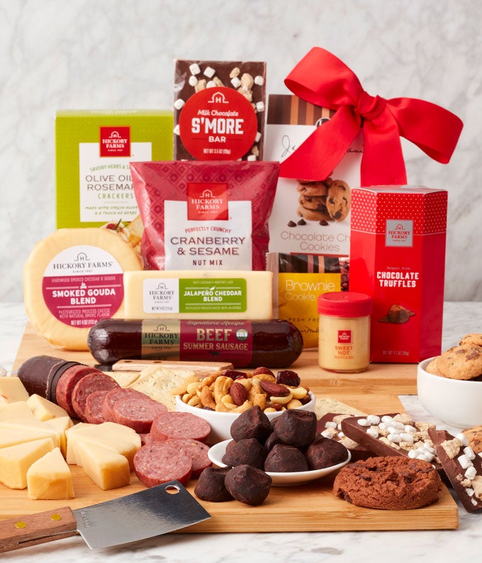 Season&#39;s Greetings Gourmet Cheeseboard