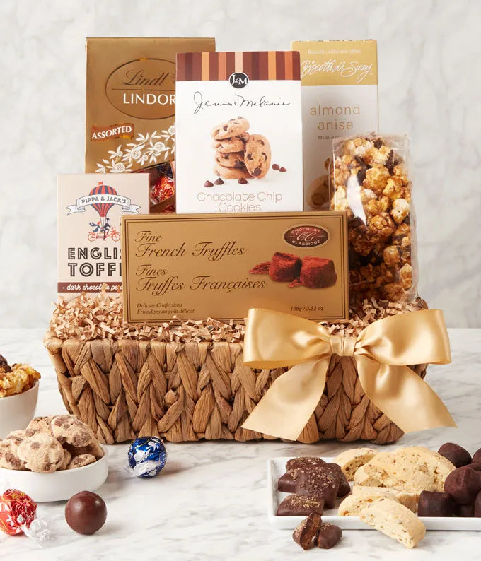 Deluxe Chocolate Treats Gift Basket