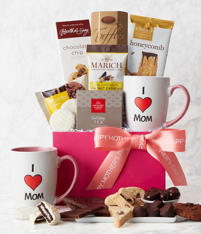 Deluxe Sip &amp; Snack Tea Box for Mom