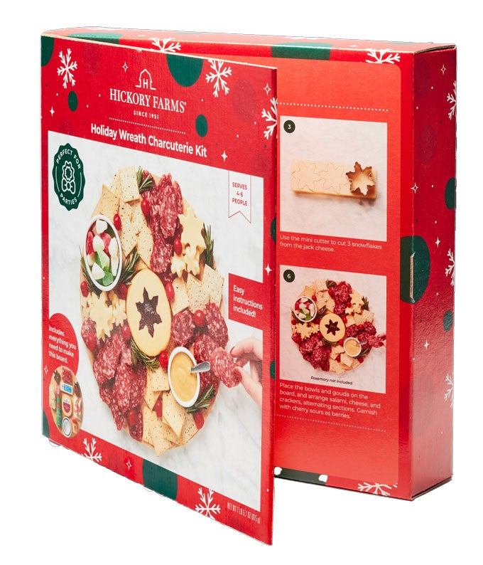 Holiday Wreath Charcuterie Kit